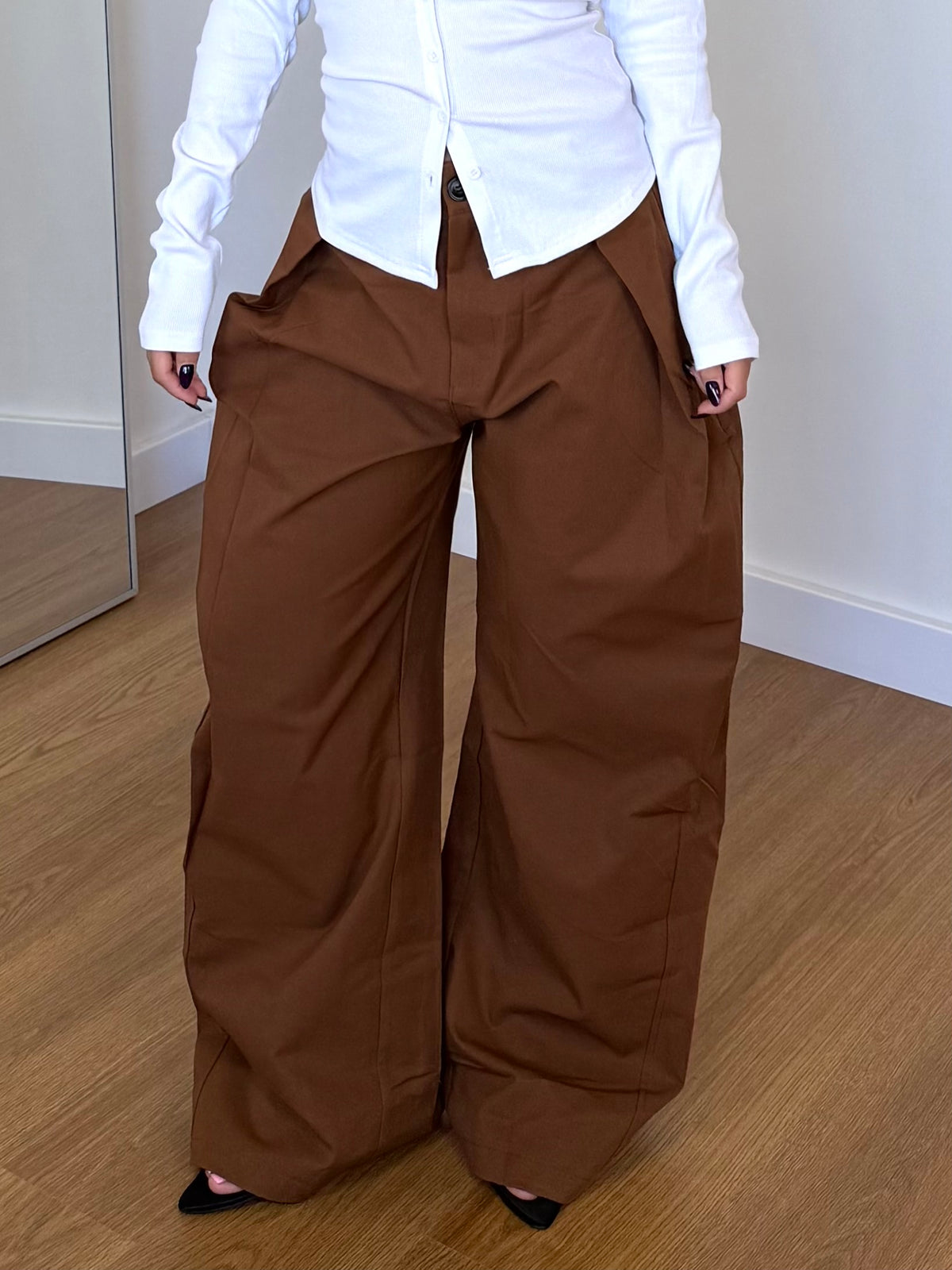 STRUCTURED WIDE PANT COCCIO