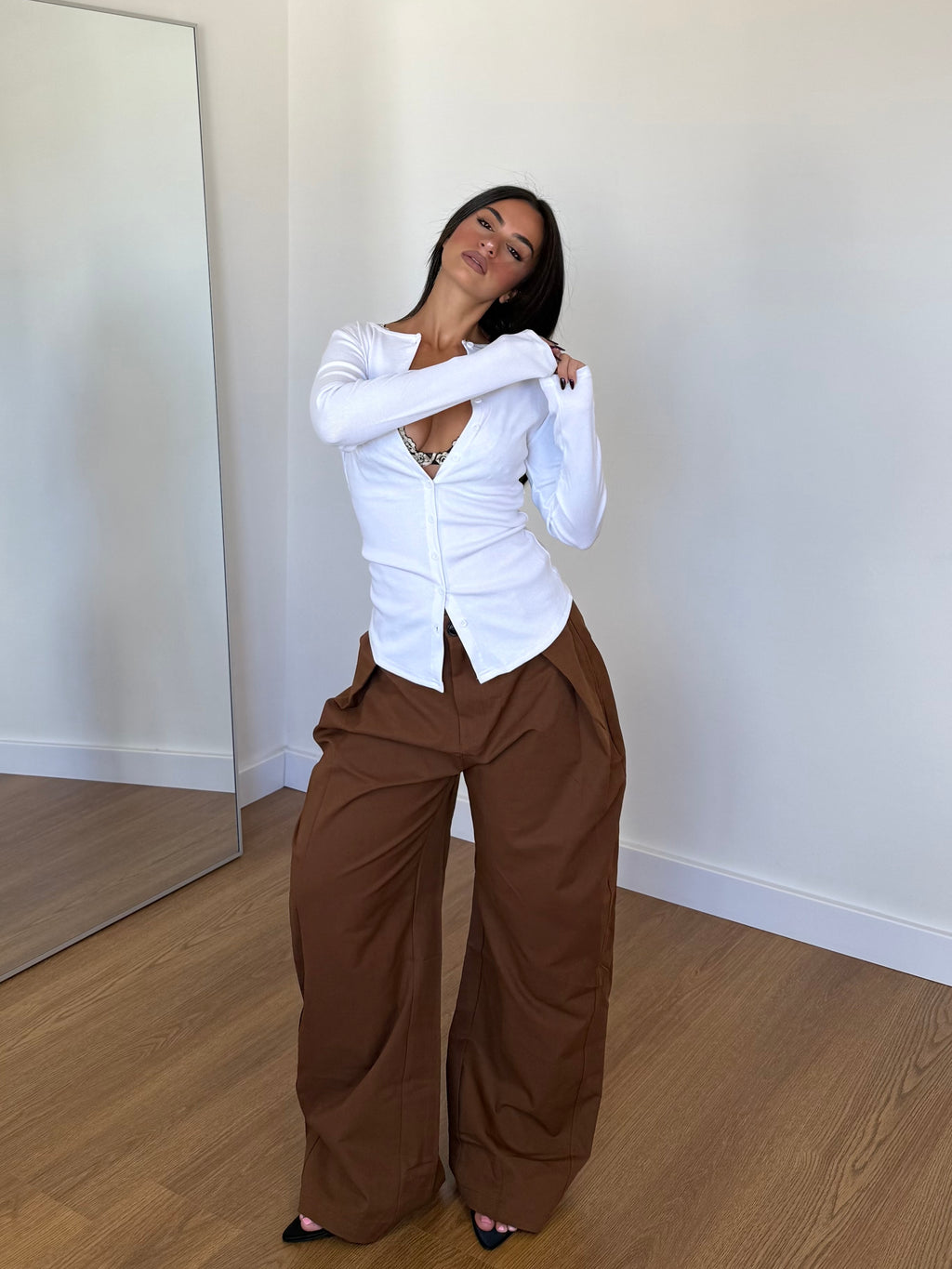 STRUCTURED WIDE PANT COCCIO