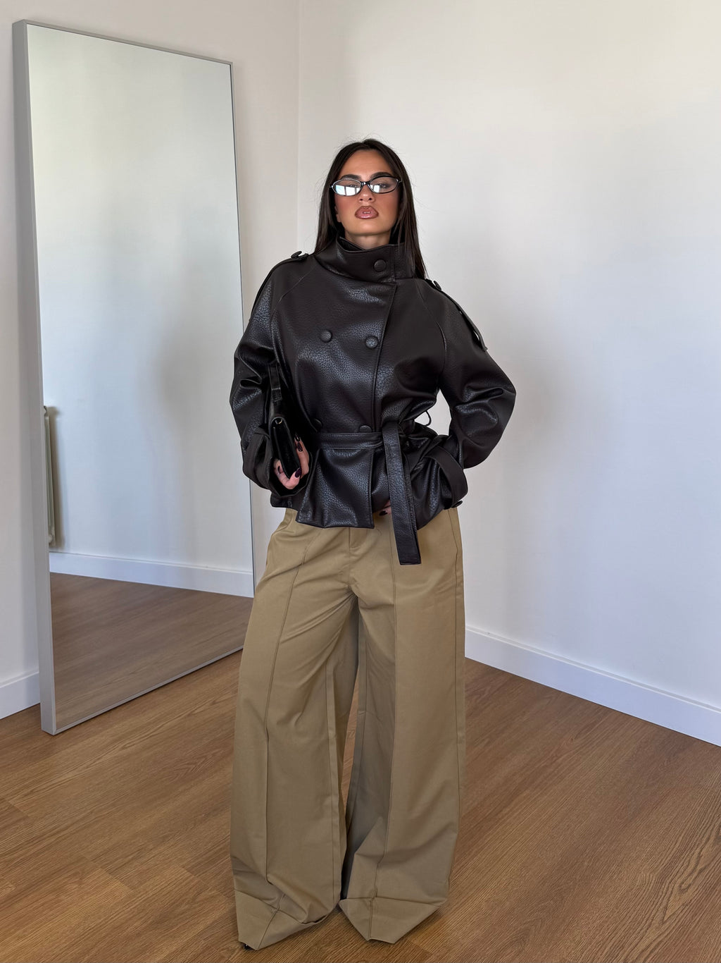 WIDELINE WIDE PANT SAND