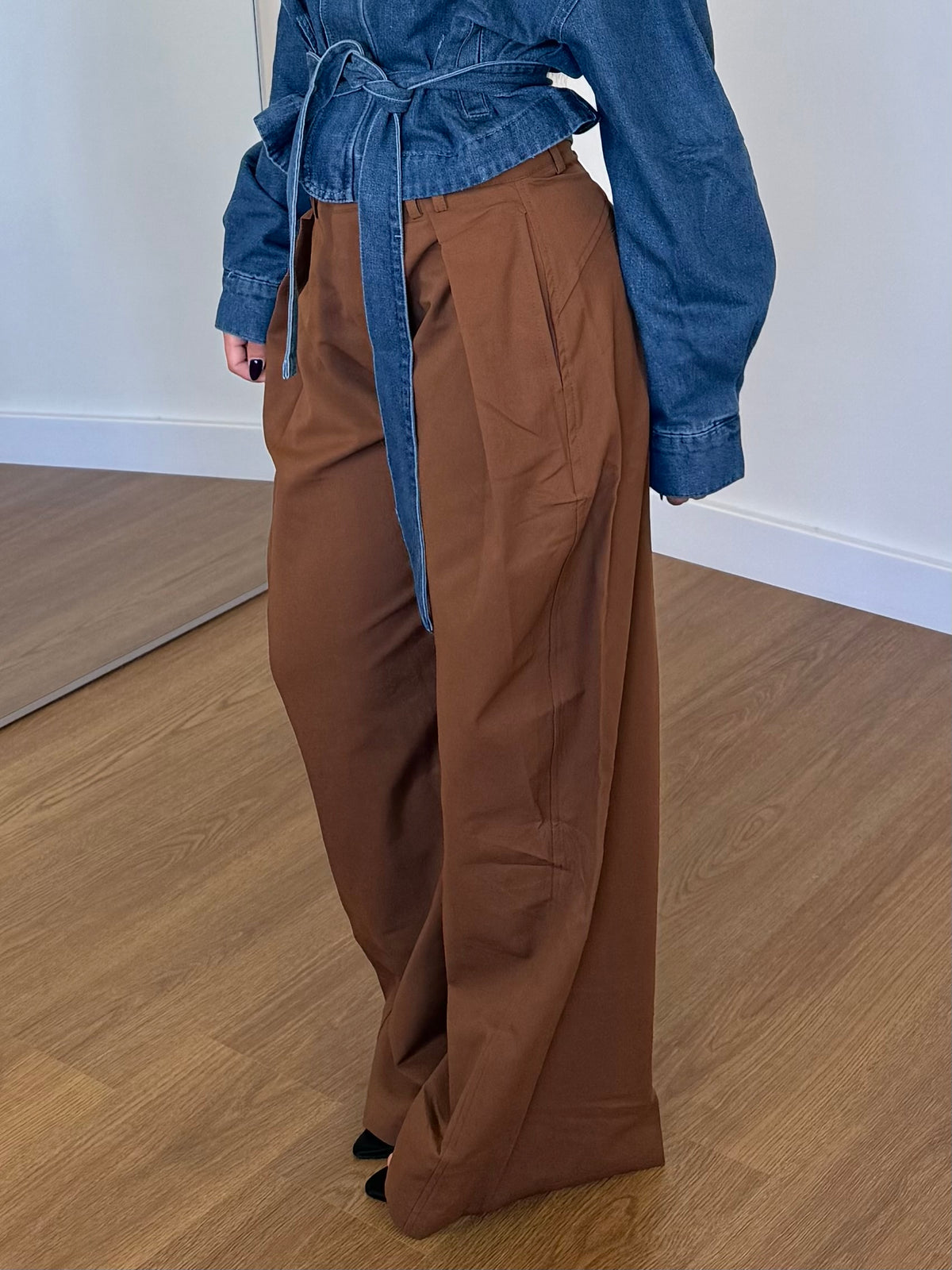 STRUCTURED WIDE PANT COCCIO