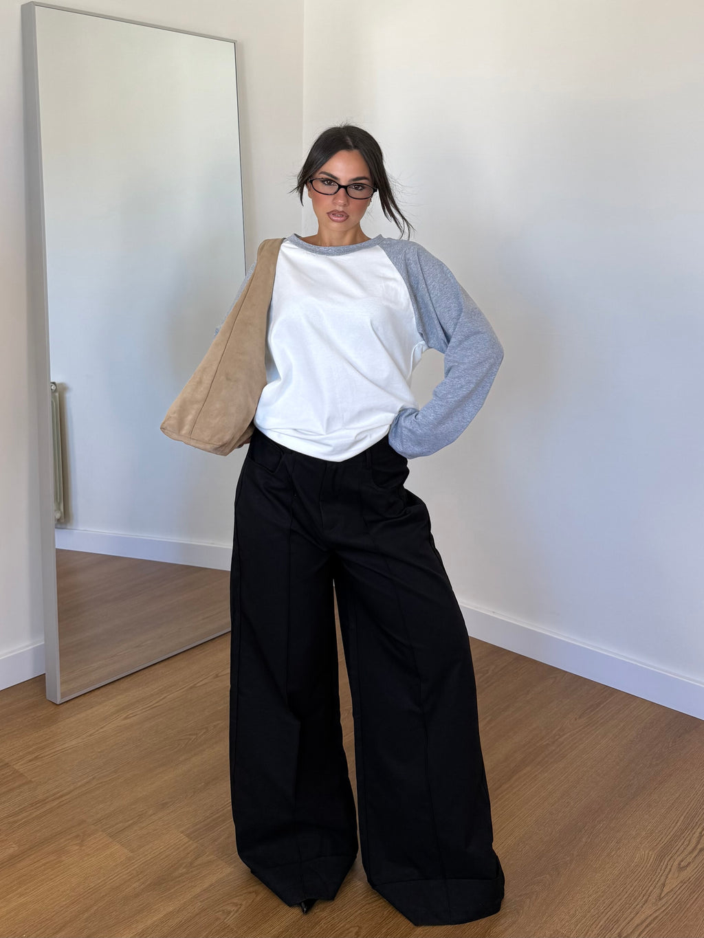 WIDELINE WIDE PANT BLACK