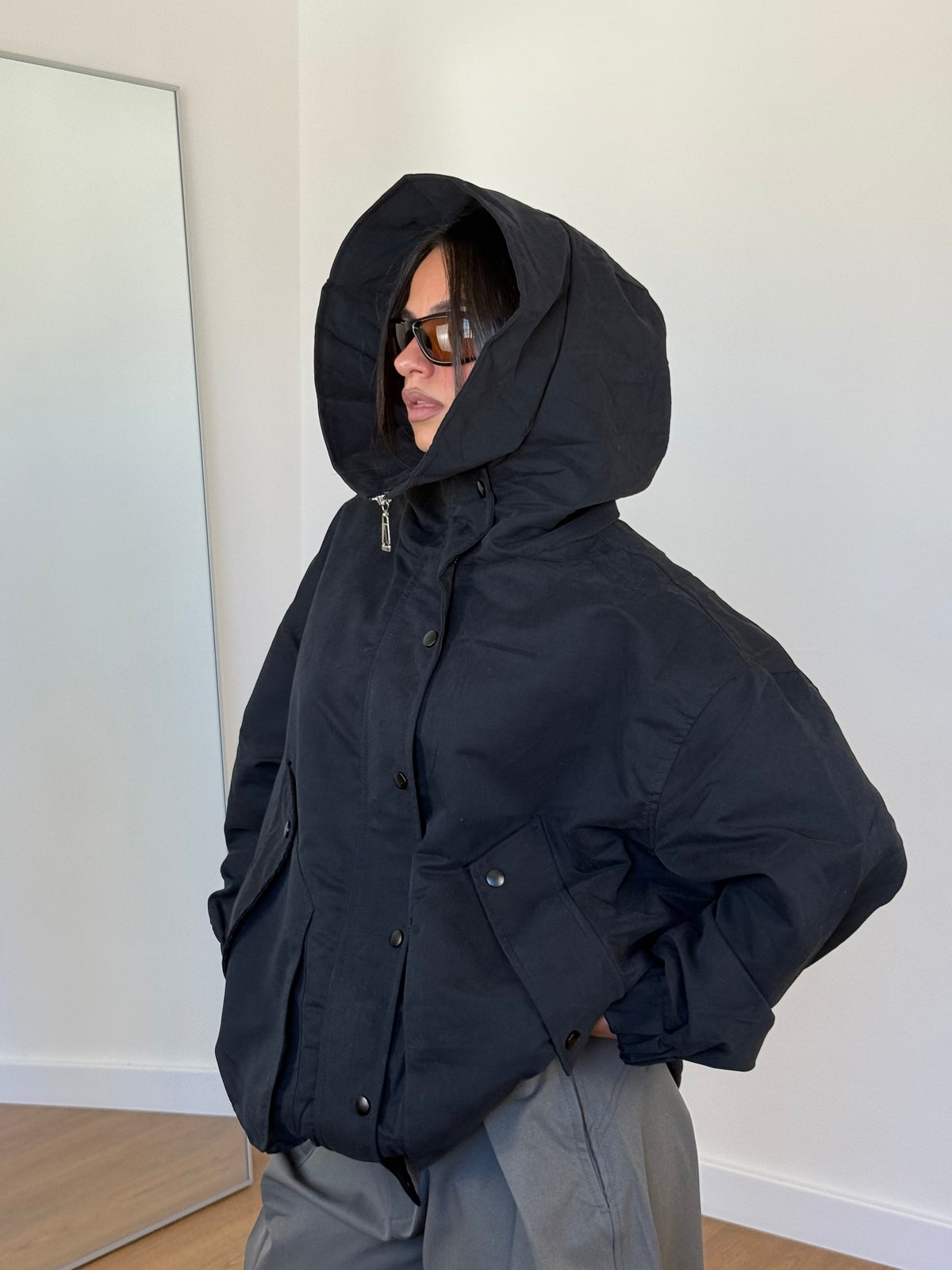 FUNNEL-NECK ICELAND JACKET