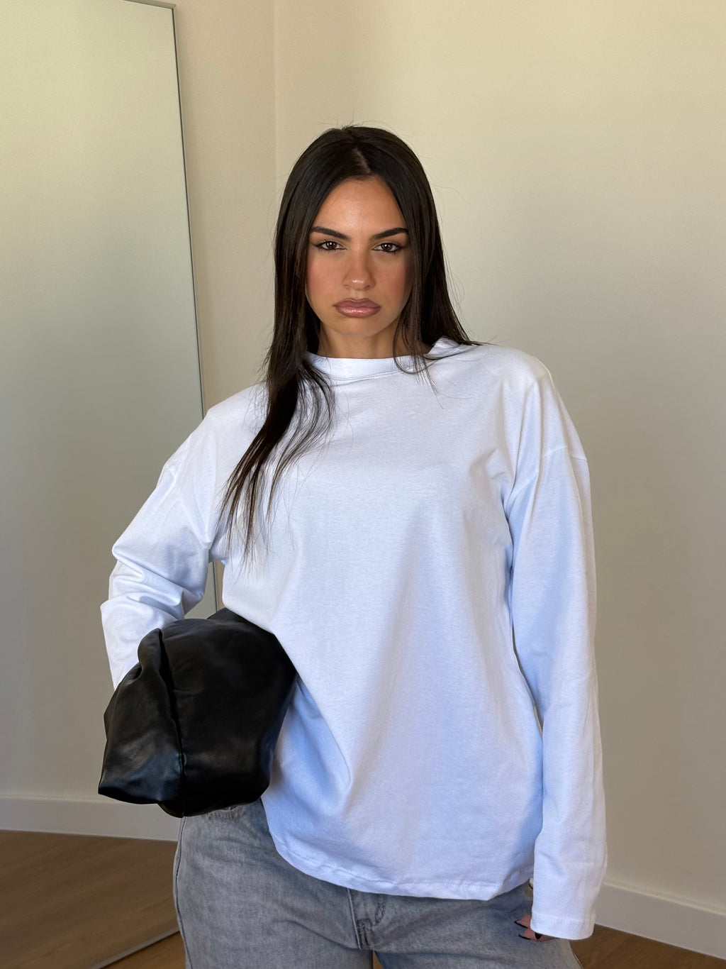 BASIC LONGSLEEVE SHIRT WHITE