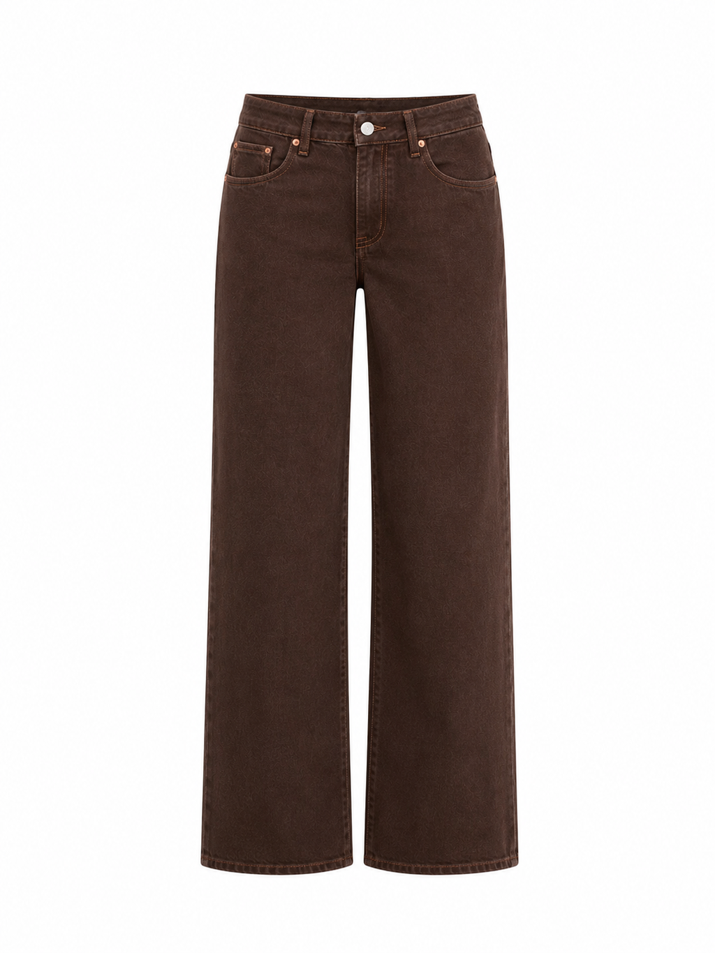 DENIM WIDE BROWN