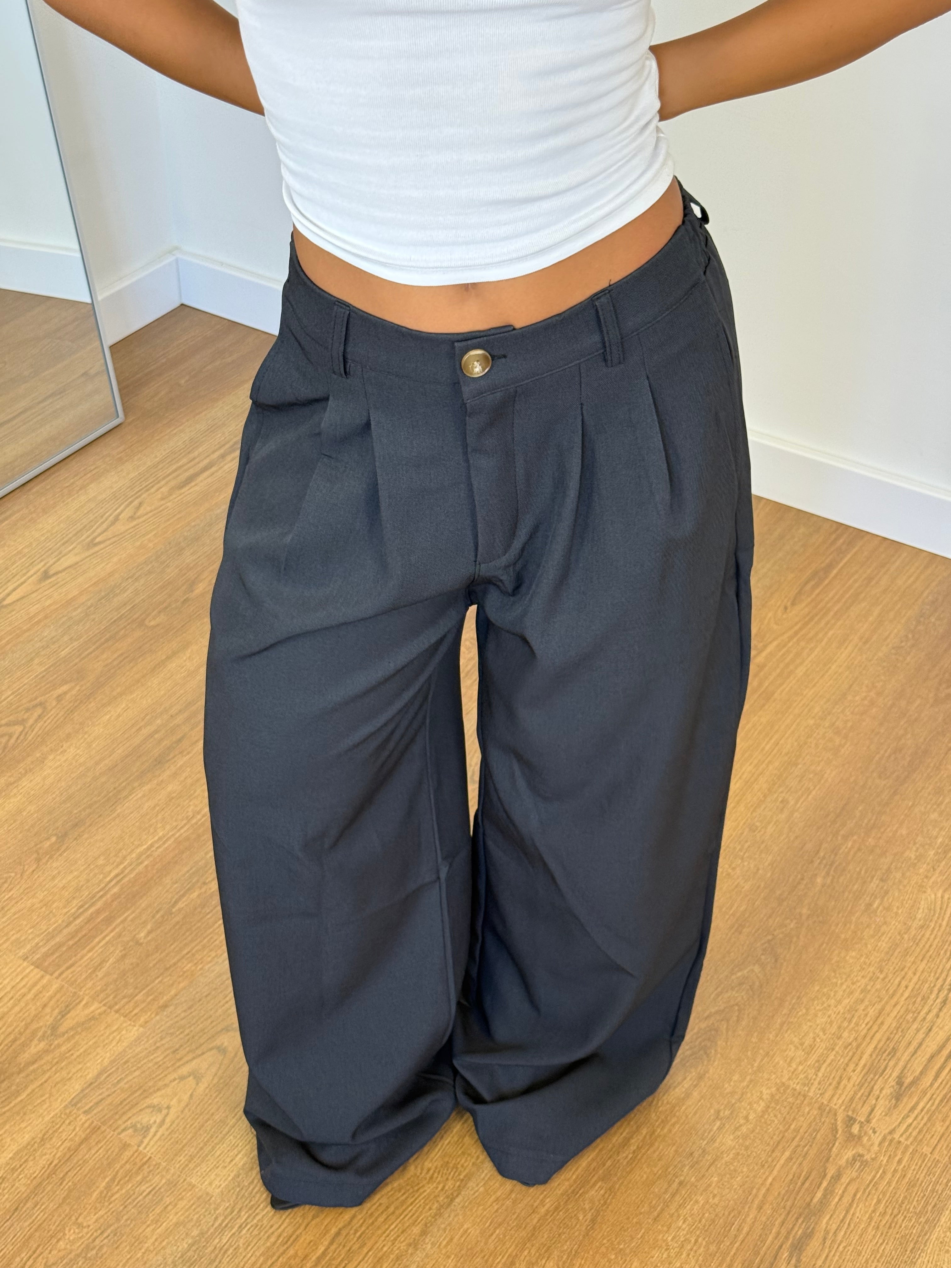 BASIC WIDE PANT NERO