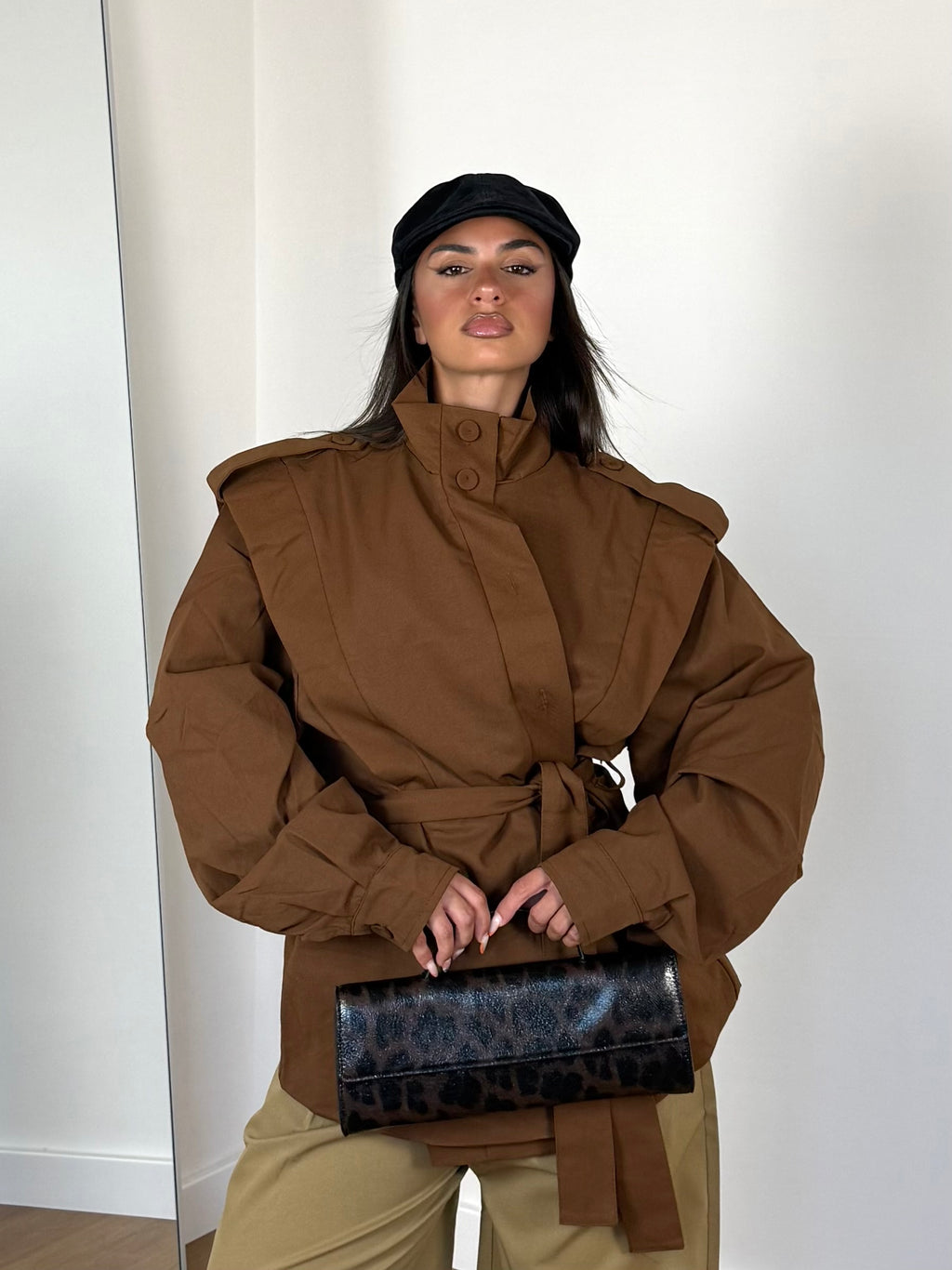 FUNNEL-NECK TRENCH COCCIO