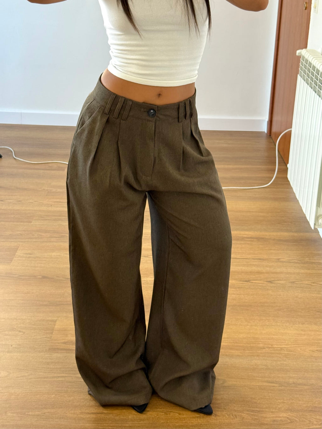 WIDE HAILEY B. PANT BROWN