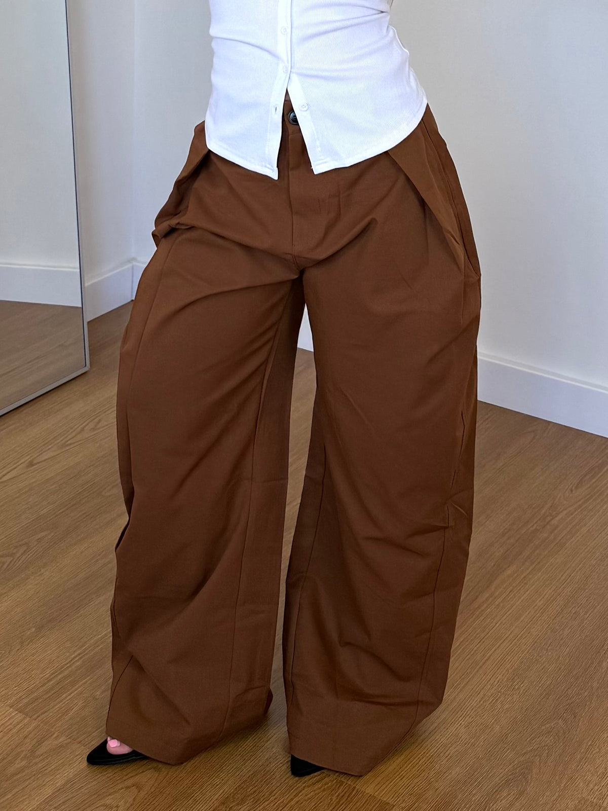 STRUCTURED WIDE PANT COCCIO