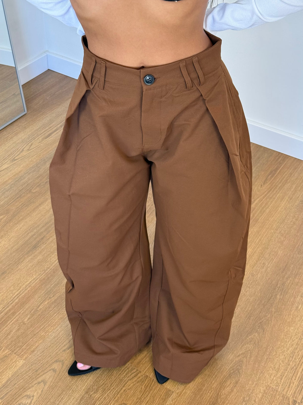 STRUCTURED WIDE PANT COCCIO