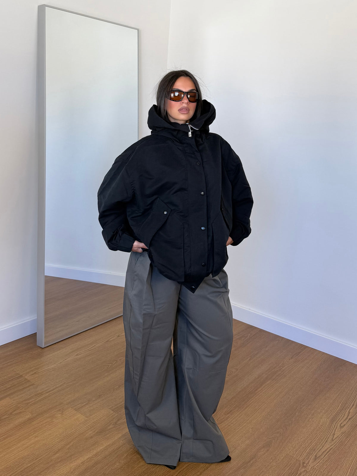 FUNNEL-NECK ICELAND JACKET
