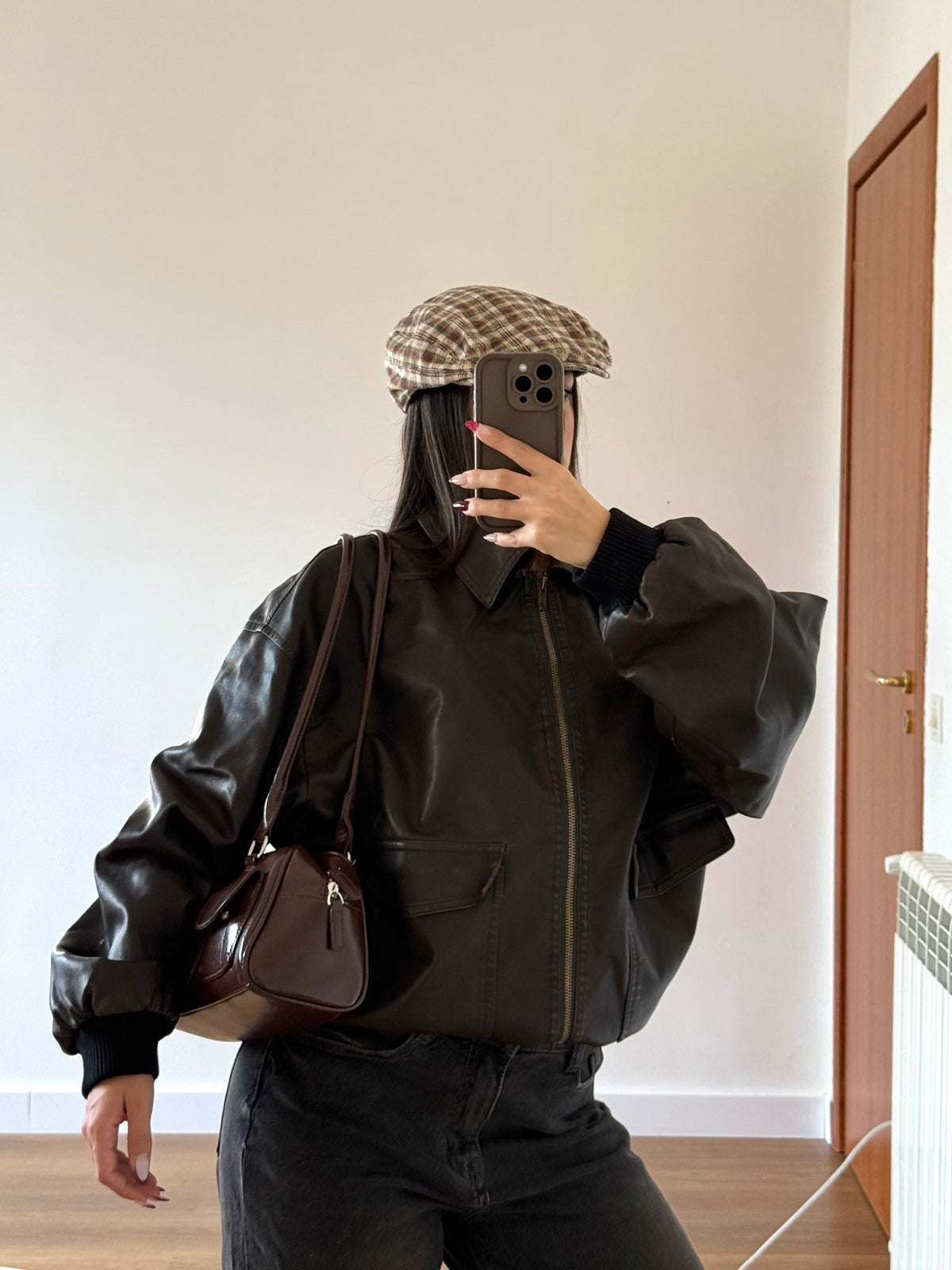 BARN ECOLEATHER VINTAGE JACKET