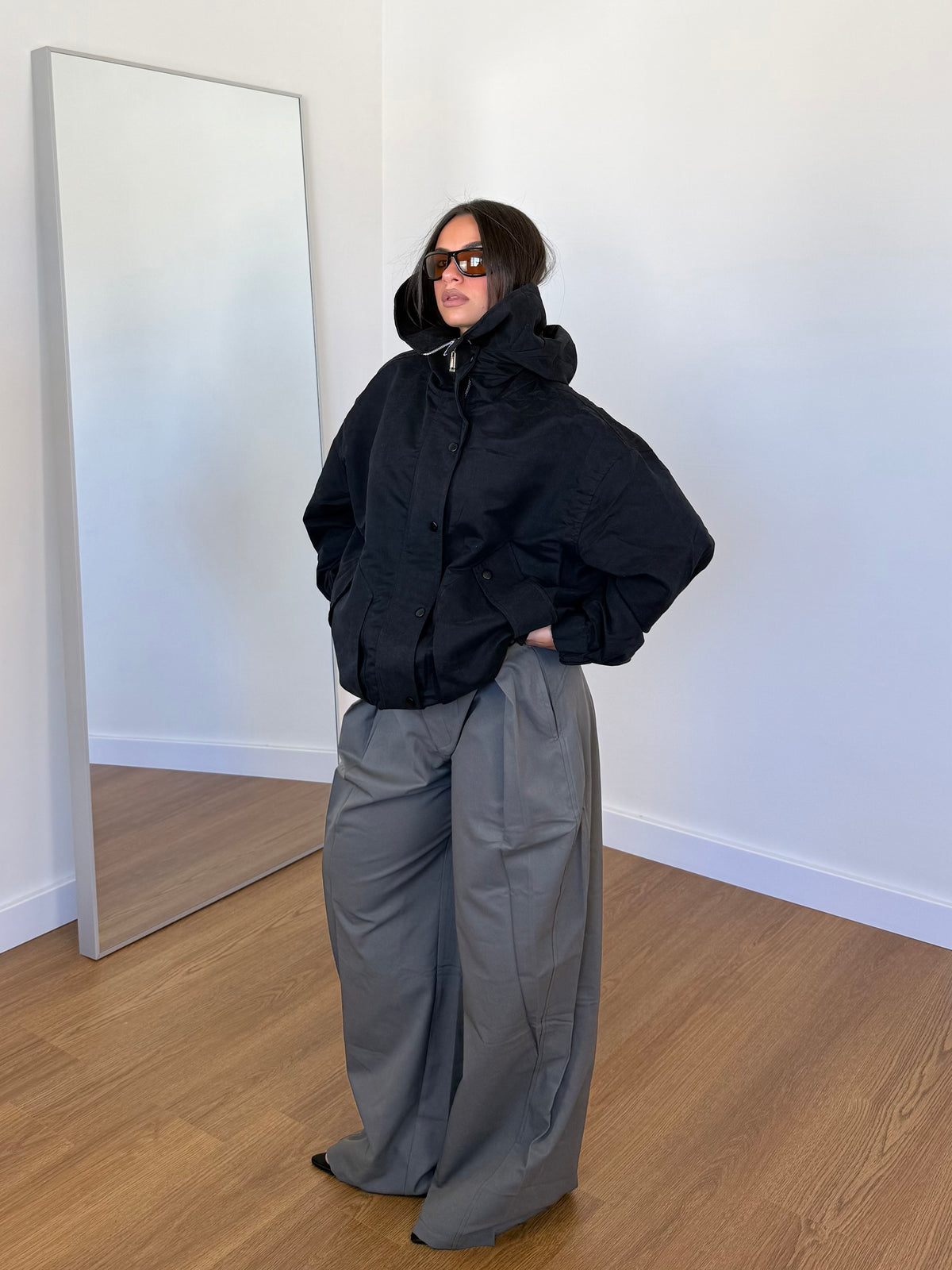 FUNNEL-NECK ICELAND JACKET