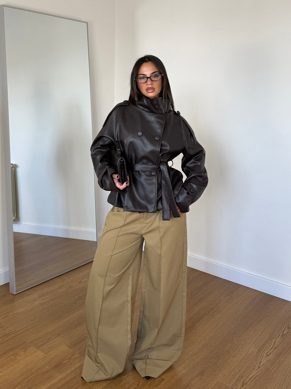 WIDELINE WIDE PANT SAND