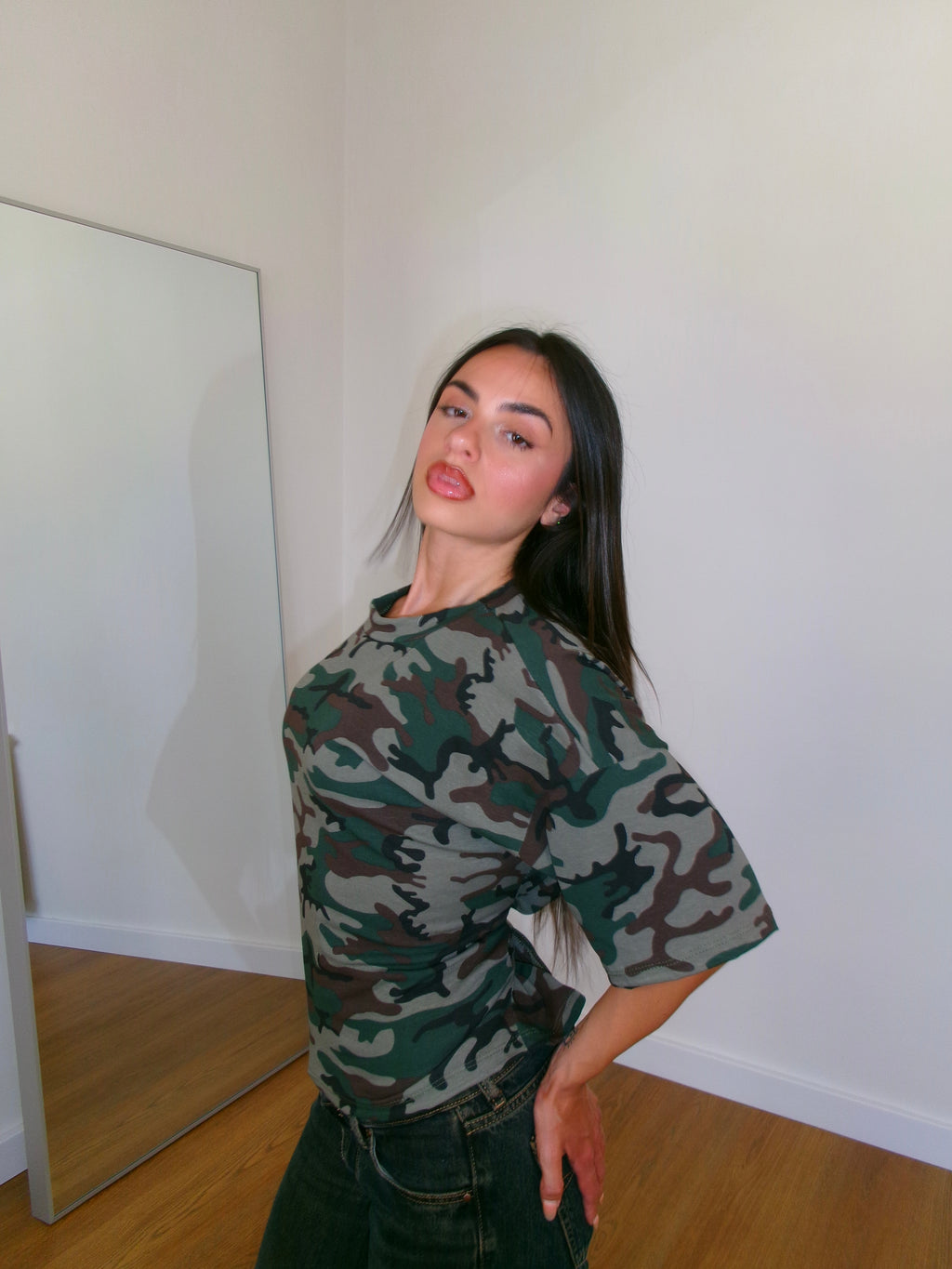 SHIRT BUSTINO MIMETICA