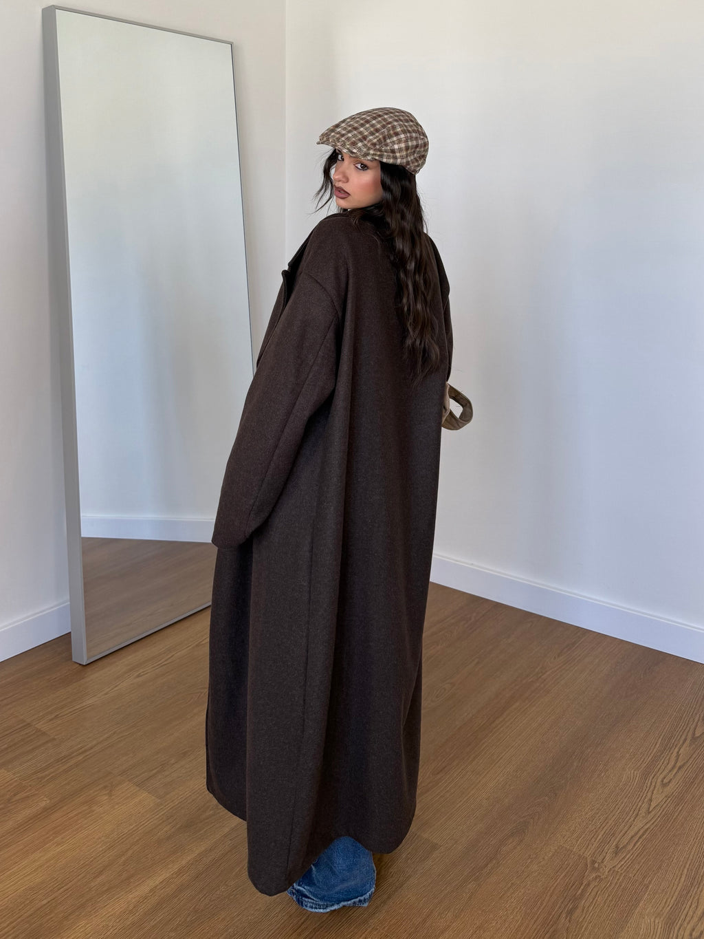 LONG HAILEY B. COAT JACKET BROWN