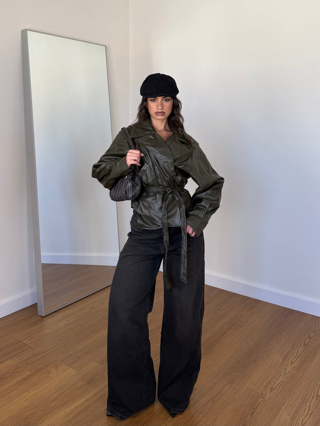 OLD ECOLEATHER VINTAGE JACKET GREEN