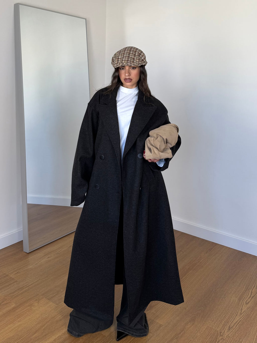 LONG HAILEY B. COAT JACKET BLACK