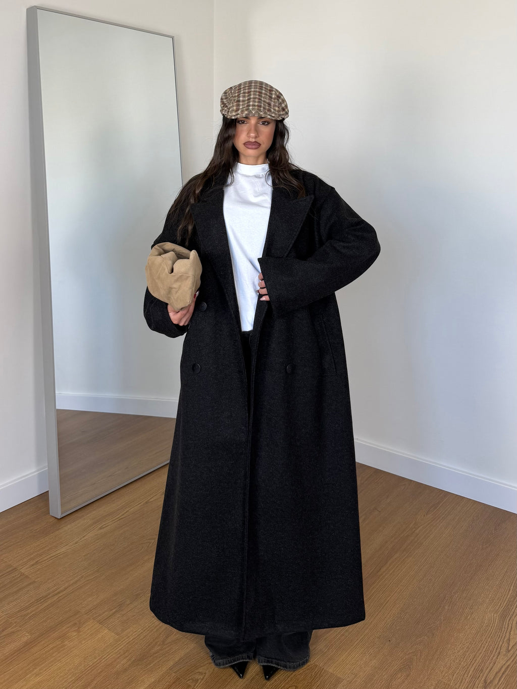 LONG HAILEY B. COAT JACKET BLACK