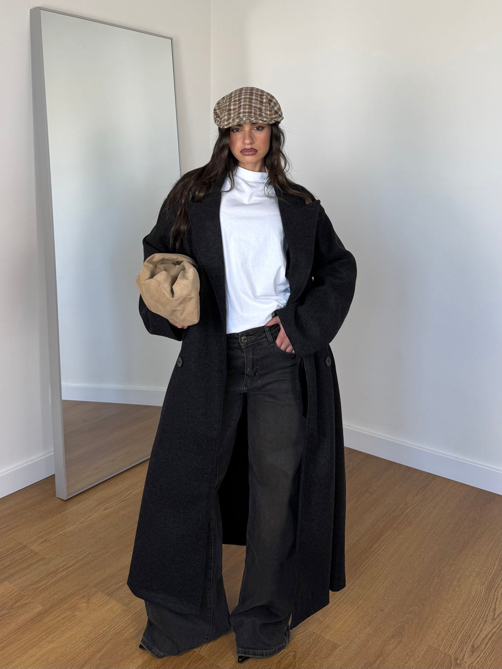 LONG HAILEY B. COAT JACKET BLACK