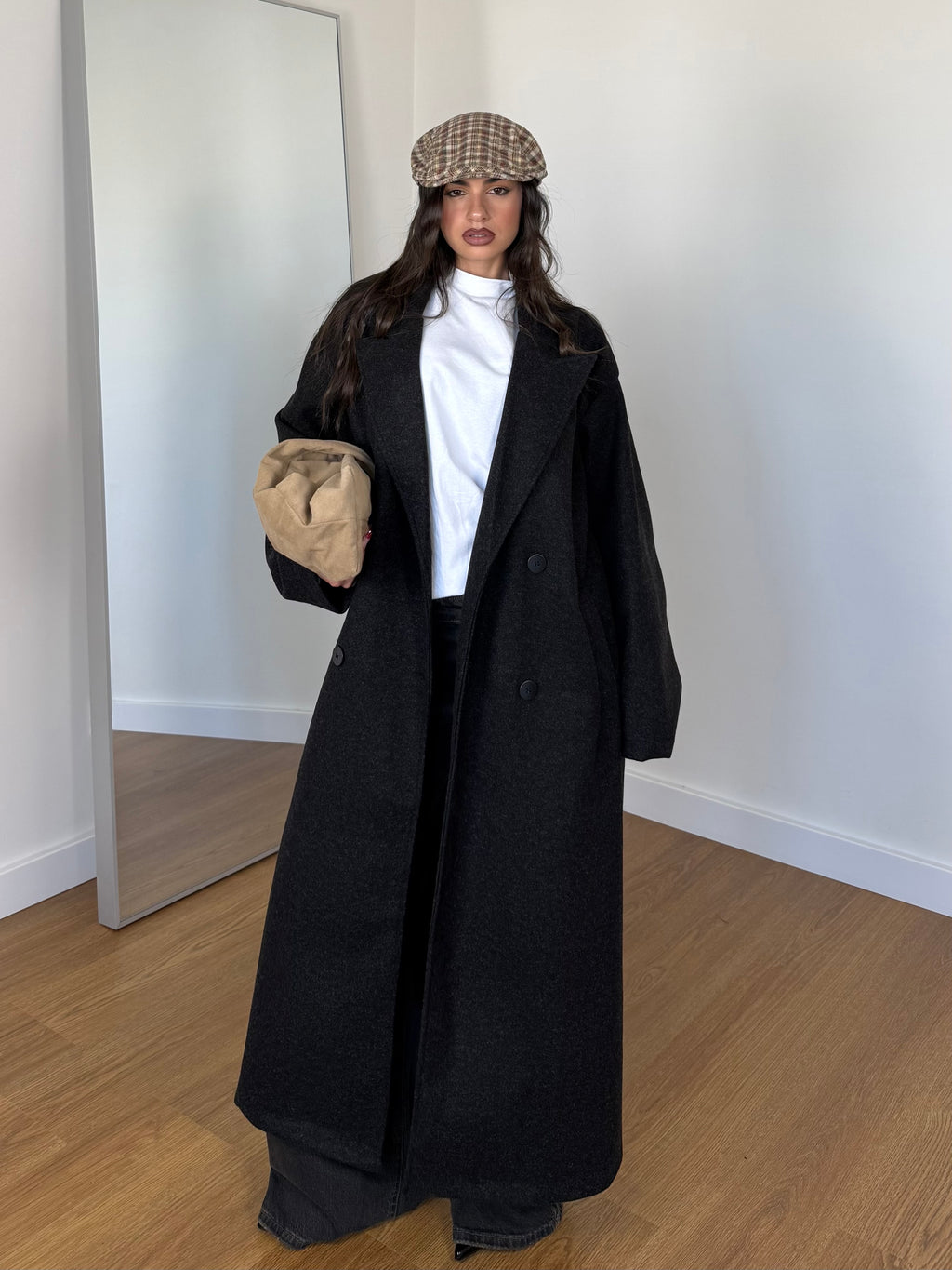 LONG HAILEY B. COAT JACKET BLACK