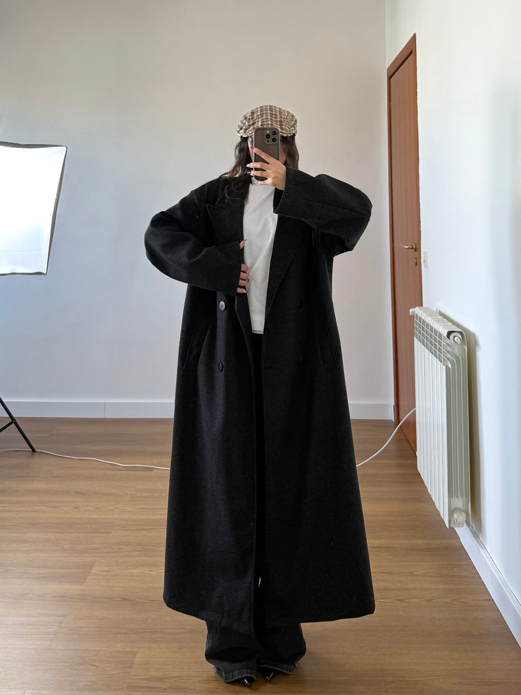 LONG HAILEY B. COAT JACKET BLACK