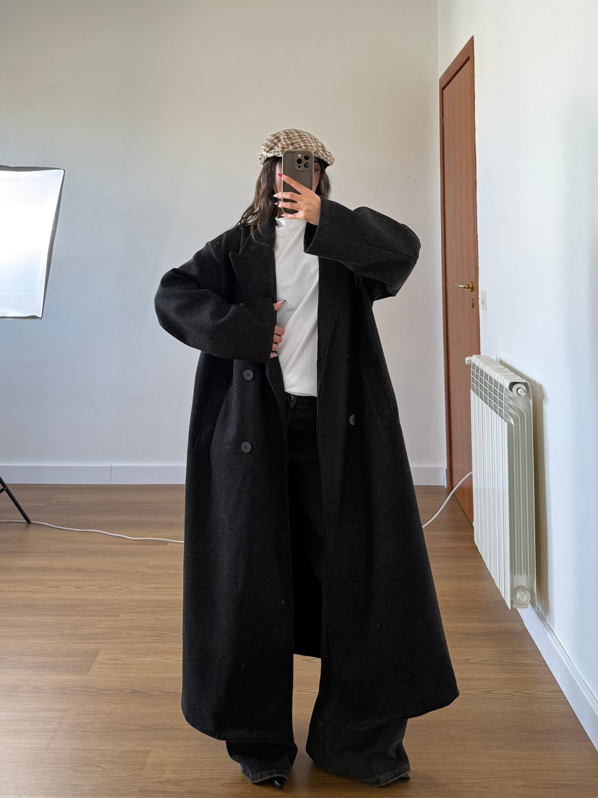 LONG HAILEY B. COAT JACKET BLACK