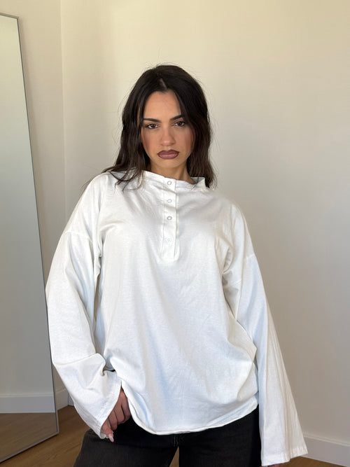 BUTTONS LONGSLEEVE SHIRT WHITE