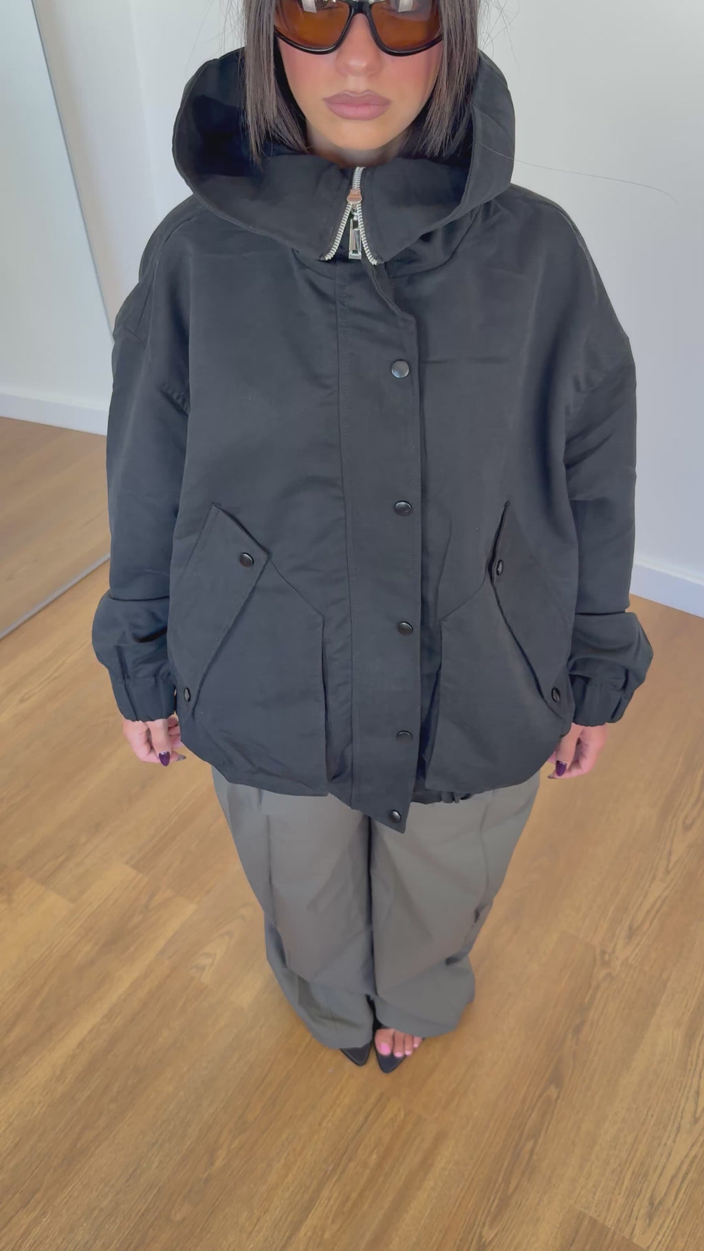 FUNNEL-NECK ICELAND JACKET